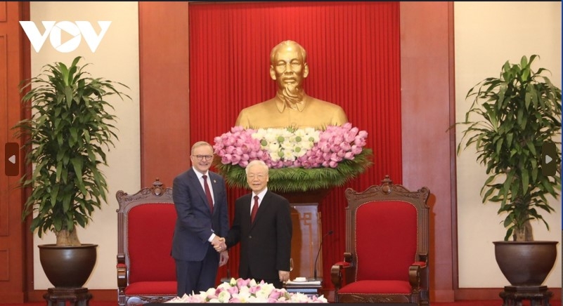 Vietnam places importance on relations with Australia: Party chief
